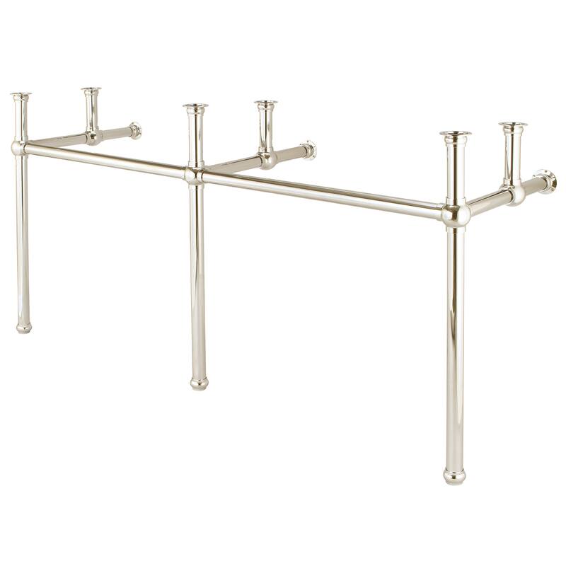 Embassy 72-inch Double Wash Stand - Polished