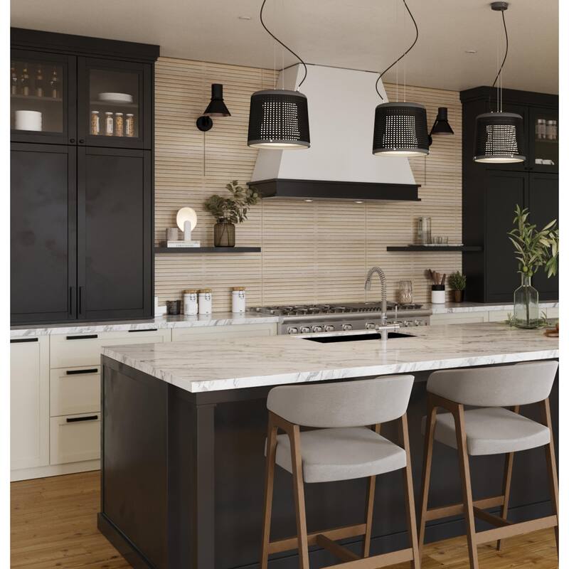 Merola Tile Spa Beige 11-7/8" x 35-1/2" Ceramic Wall Tile - Pallet(25 Tiles)