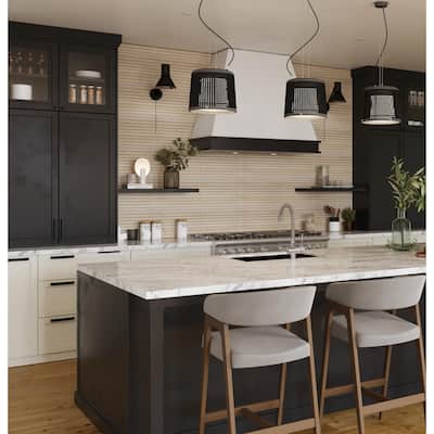 Merola Tile Spa Beige 11-7/8" x 35-1/2" Ceramic Wall Tile