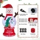 preview thumbnail 4 of 10, Glitzhome 8FT Lighted inflatable Snowman Globe Scene Decor