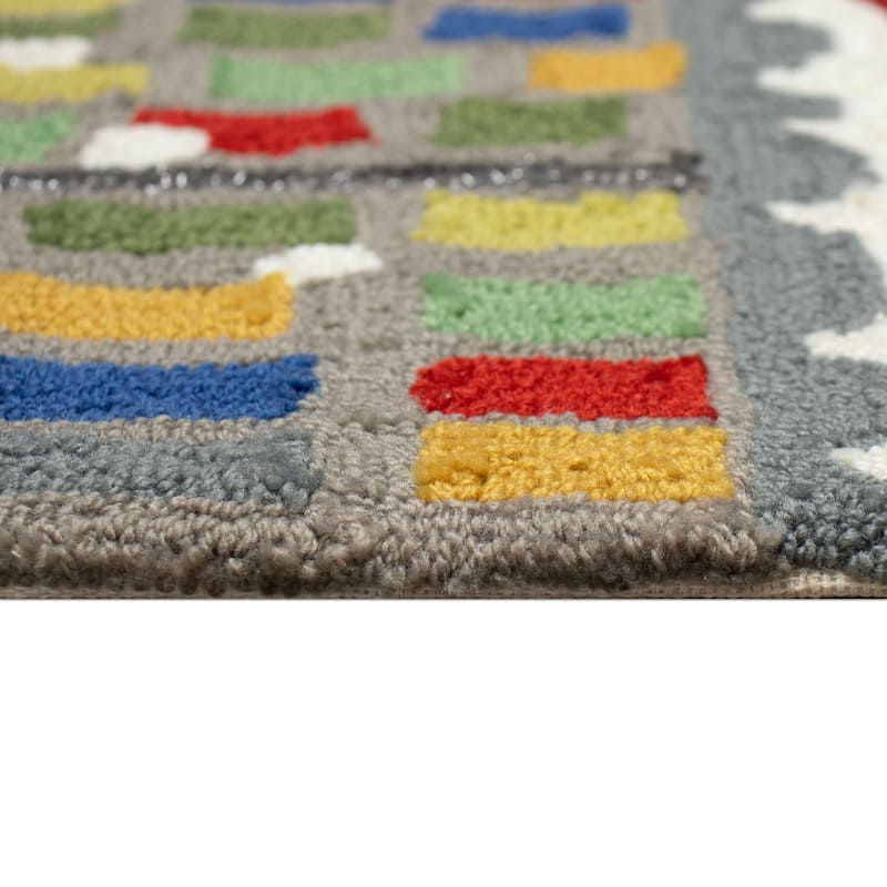 Liora Manne Frontporch Holiday Ice Dogs Indoor/Outdoor Mat