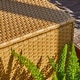 preview thumbnail 46 of 73, Glitzhome 140 Gallon Outdoor Patio Oversize Storage Bench Wicker Table Deck Box