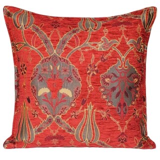 Boho Chic Bianca Tulip Decorative Turkish Pillow