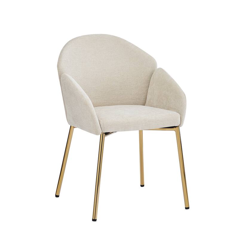 Stylish Vanity Chair Coffee Chair with Armrests, Upholstered Chair Dressing Chair Dining Chair for Dining Room