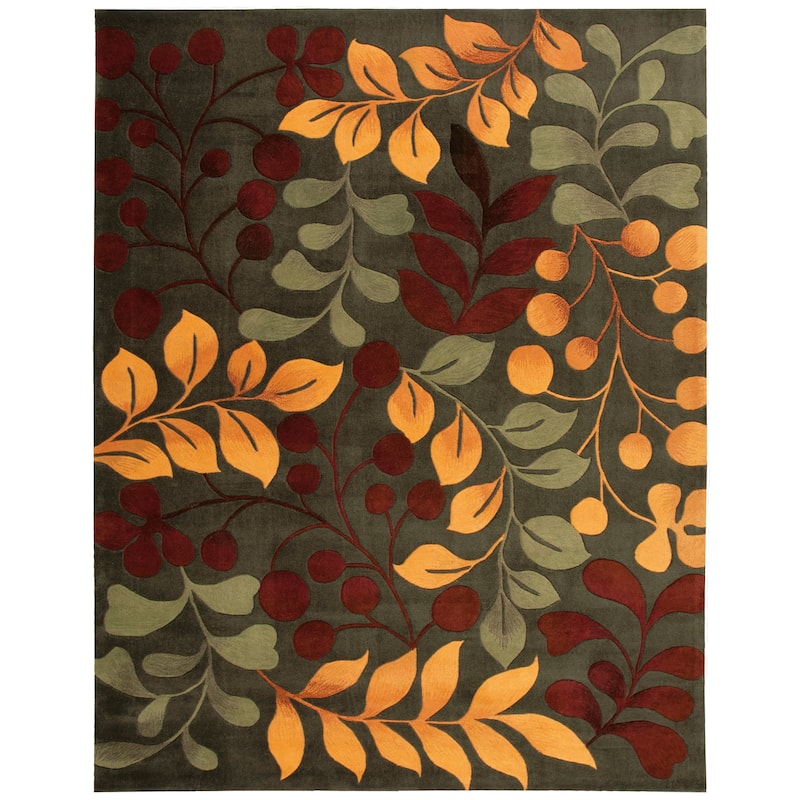 Nourison Contours Hand-tufted Botanical Area Rug