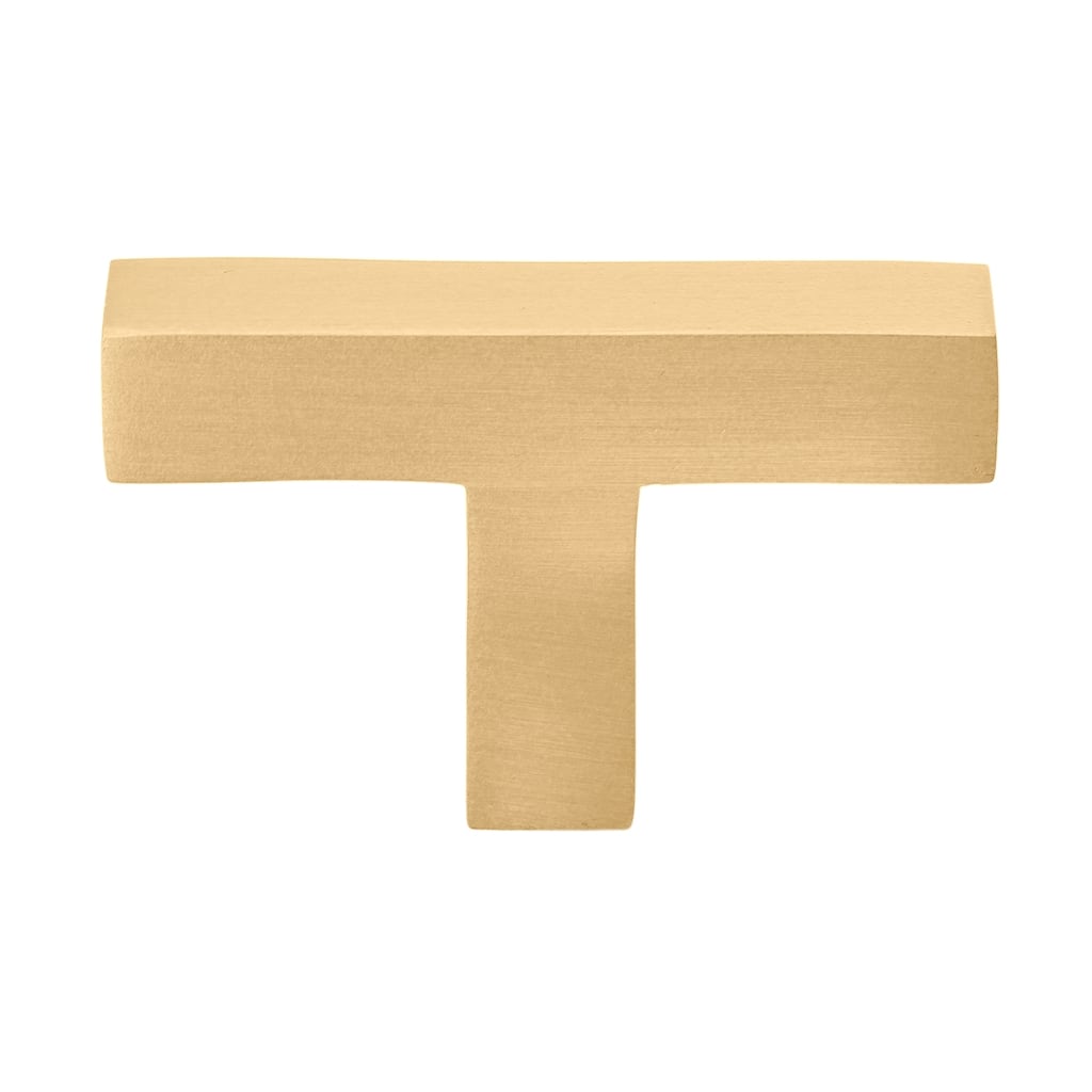 GlideRite 2-Inch Solid Square Cabinet T-Knob