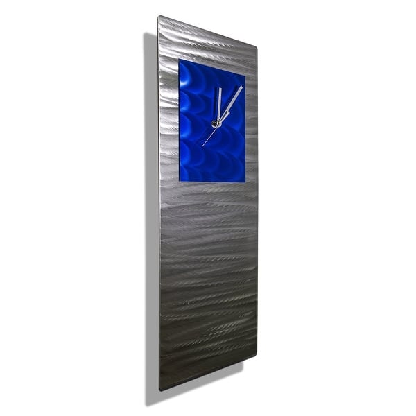 Statements2000 Modern Metal Wall Clock Art Abstract Decor By Jon Allen Radiance Clock 24 X 9 Overstock 27545421