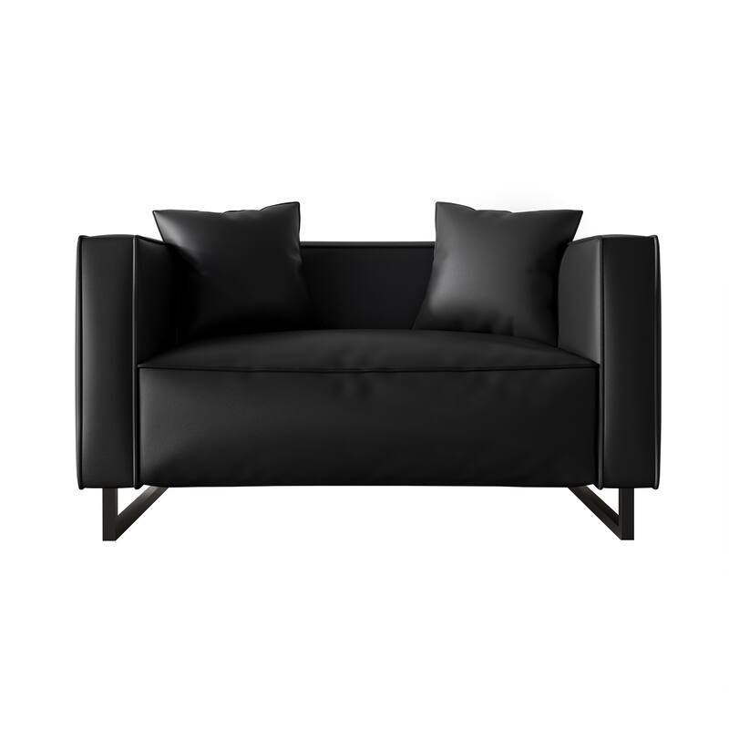 CraftPorch Mid Century Modern 3- Pieces Upholstered Living Room Set