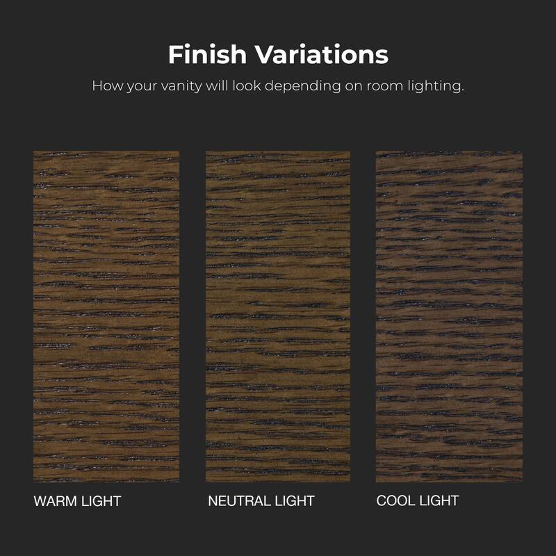 OVE Hale Aged Oak Bathroom Vanity with Engineered Marble Top