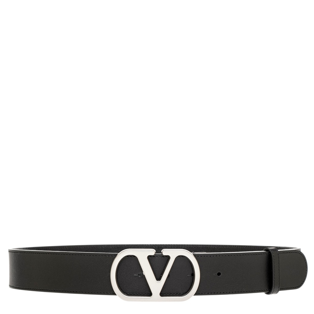 Valentino Men's VLogo Signature Belt 1.5" Wide