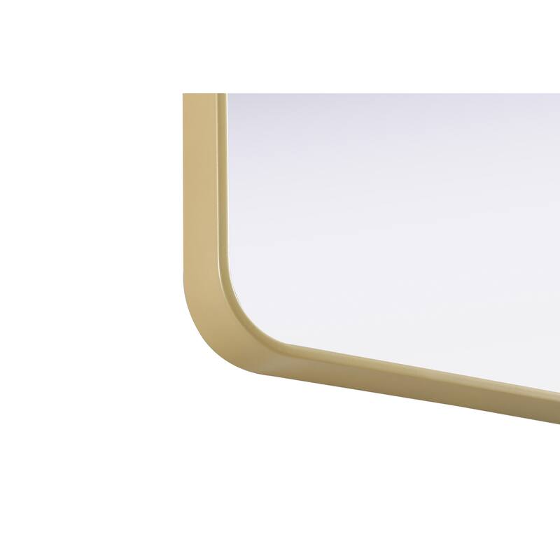 Elegant Lighting MR8A3636 Remy 36" Rectangular Flat Medium Density