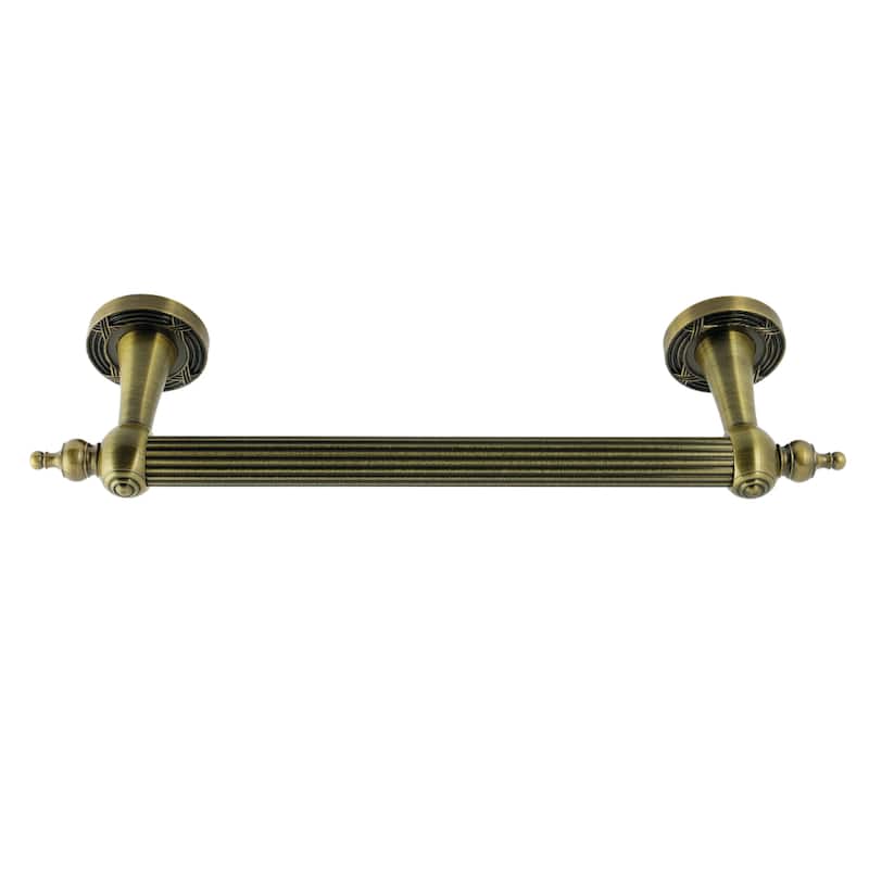 Kingston Brass Templeton Luxury 12-inch Polished Brass Grab Bar - Antique Brass
