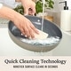preview thumbnail 2 of 4, Calphalon Premier Ceramic Nonstick 8" and 10" Frying Pan Set, Mushroom Grey