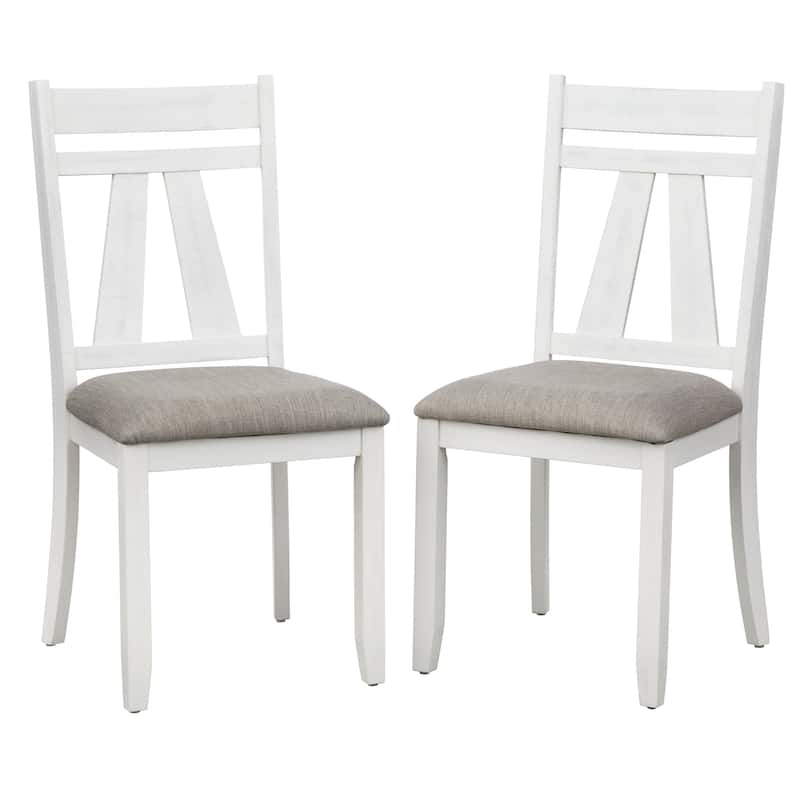 Lifestorey Miller Solid Wood Dining Chairs (Set of 2)