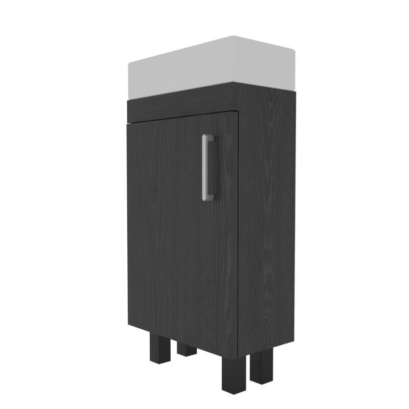 16" Bathroom Vanity Sink Combo with Undermount Ceramic Sink