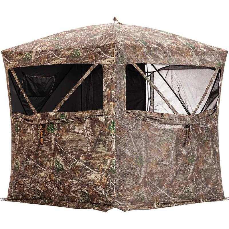 Rhino 180 Pro Hunting See-Through Blind with Full Size Door