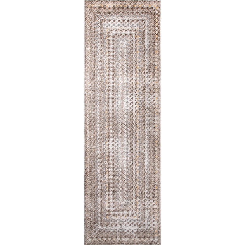 Nuloom Carley SpinClean Machine Washable Geometric Area Rug