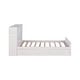 preview thumbnail 24 of 22, Full Platform Bed with 2-Drawers, Storage Headboard and Sliding Door, Grey
