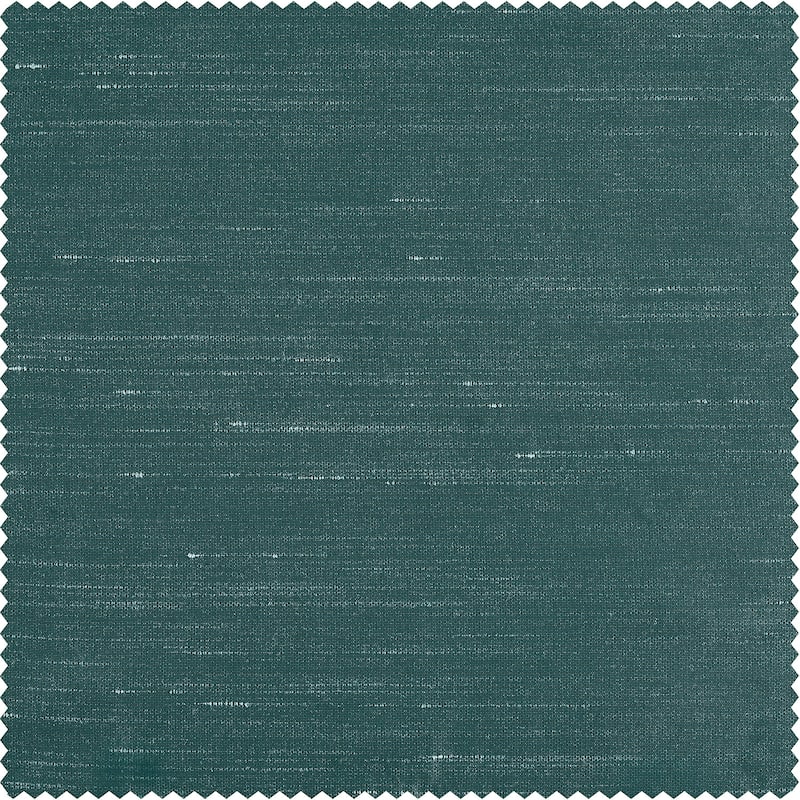 Exclusive Fabrics Textured Dupioni Faux Silk 84-inch Grommet Blackout Grommet Curtain (1 Panel) - 50 x 84