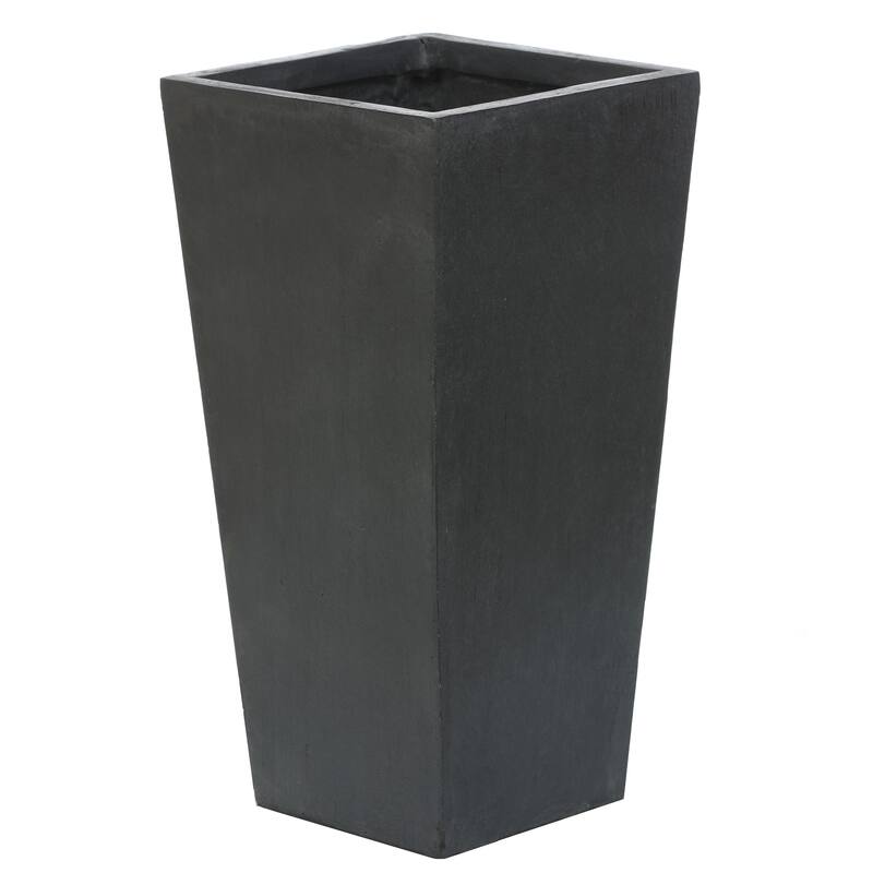 Tall Tapered Square Indoor & Outdoor MgO Planter