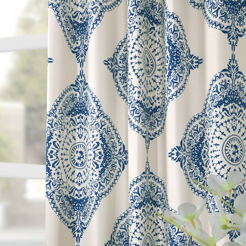 Exclusive Fabrics Henna 63-inch Room Darkening Curtain Panel Pair (2 Panels)