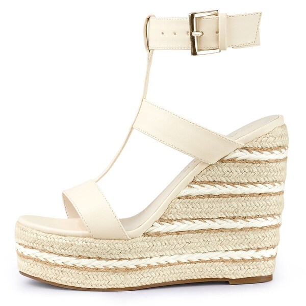 strappy espadrille wedge sandals