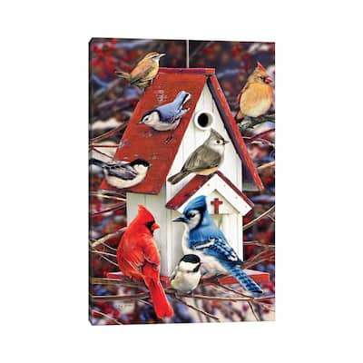 iCanvas "Church Birdhouse" by Greg & Company Canvas Print