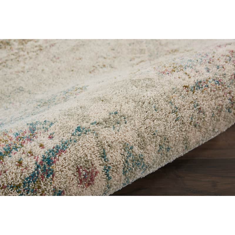 Nourison Fusion Vintage Distressed Area Rug