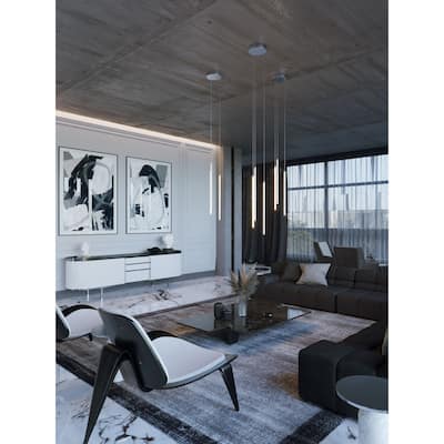 AFX Rosemont 8'' 3-Light LED Pendant