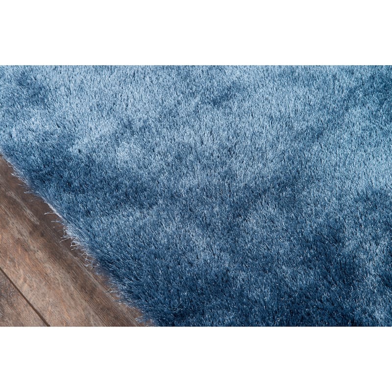 Momeni Luster Shag Hand Tufted Polyester Contemporary Solid Shag Rug