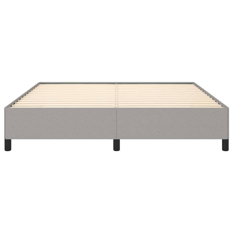vidaXL Bed Frame, Fabric, No Mattress