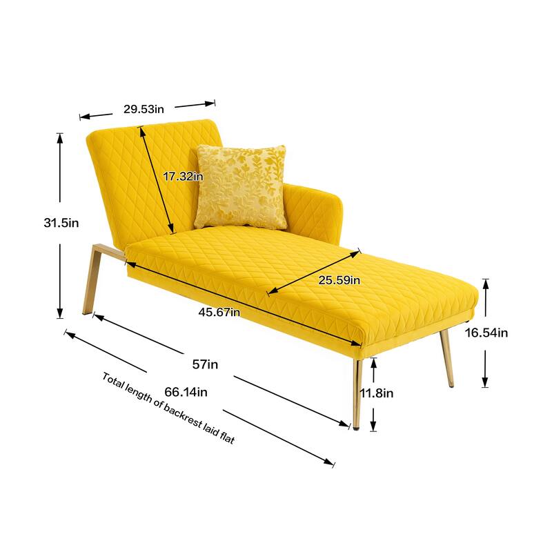 COOLMORE Velvet Sofa Loveseat Sofa with metal feet