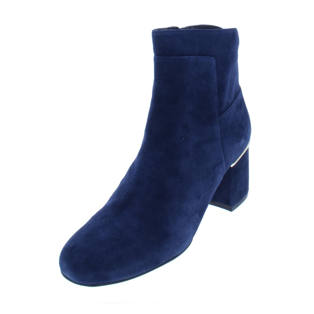 cole haan blue suede boots