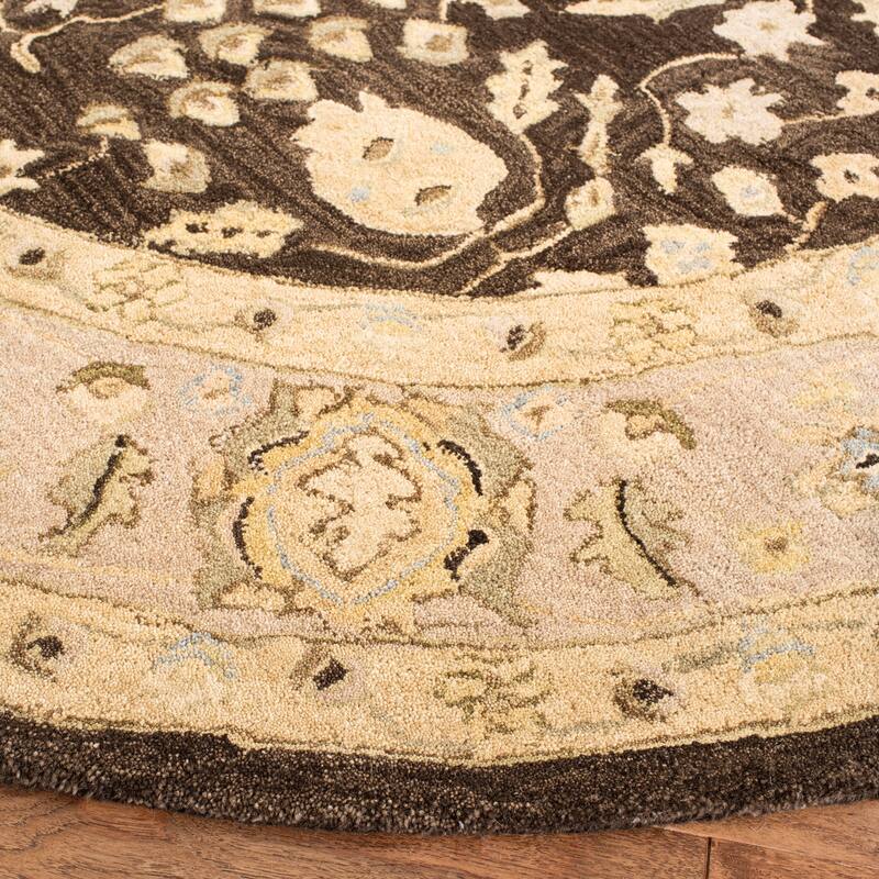 SAFAVIEH Handmade Anatolia Ferdinanda Traditional Oriental Hand-spun Wool Rug