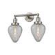 Option Satin Brushed Nickel / Clear Crackle