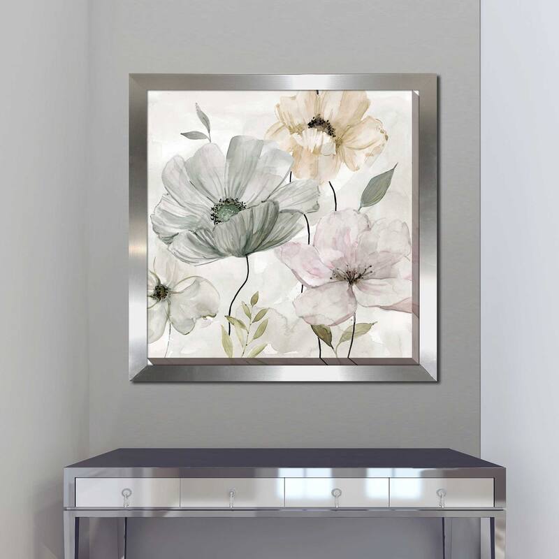 "Garden Grays Detail II (Square)" by Carol Robinson Print on Acrylic