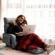 preview thumbnail 3 of 11, Adjustable Floor Chair Folding Lazy Gaming Sofa Chair with Pillow and Storage Bag