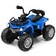preview thumbnail 1 of 37, Costway 12V Kids Ride On ATV Electric 4-Wheeler Quad 2 Speeds with Mp3 Blue