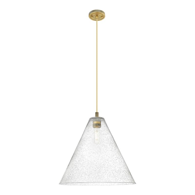 Innovations Lighting Downtown Urban - Crown Point - 1 Light 16" Berkshire Cord Hung Pendant