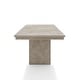 preview thumbnail 11 of 10, Furniture of America Yetaria Modern Farmhouse Natural 94-inch Wood Extendable Dining Table