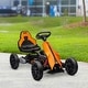 preview thumbnail 10 of 9, 12V Electric Go Kart for Kids with Adjustable Speed, Orange