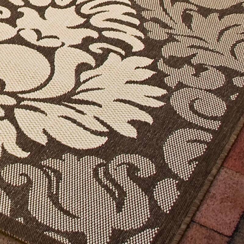 SAFAVIEH Courtyard Willene Boho Indoor/ Outdoor Waterproof Patio Backyard Rug