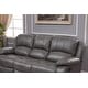 preview thumbnail 13 of 23, Betsy Furniture 3 Piece Bonded Leather Reclining Living Room Set, Sofa, Loveseat and Glider Chair