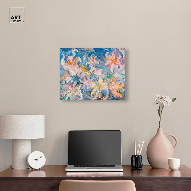 Pastel Riot I Canvas by Art Remedy, Gallery Wrapped