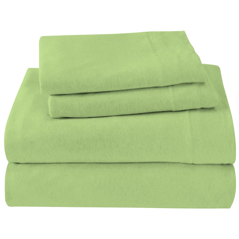 Soft Tees Luxury Jersey Knit Bed Sheet Set