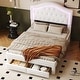 preview thumbnail 6 of 74, Upholstered platform bed