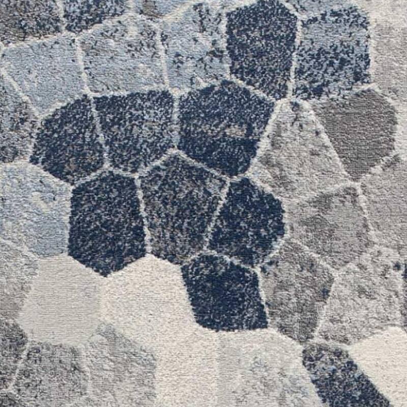 HomeRoots Cobblestone Contemporary Runner Area Rug - 168 in. x 27 in. x 0.4 in.
