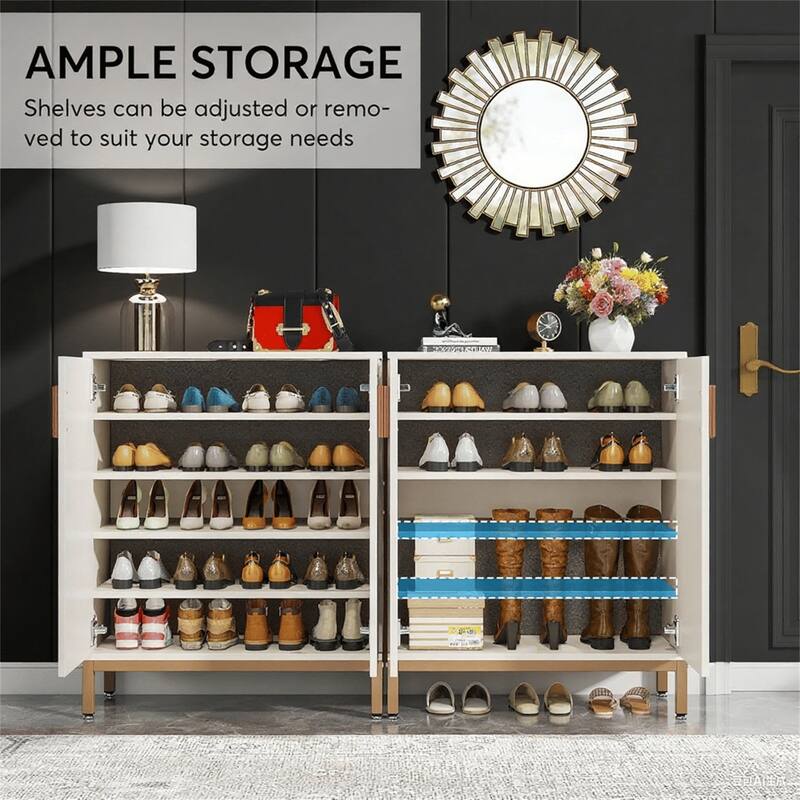 Elegant Shoe Storage Cabinet