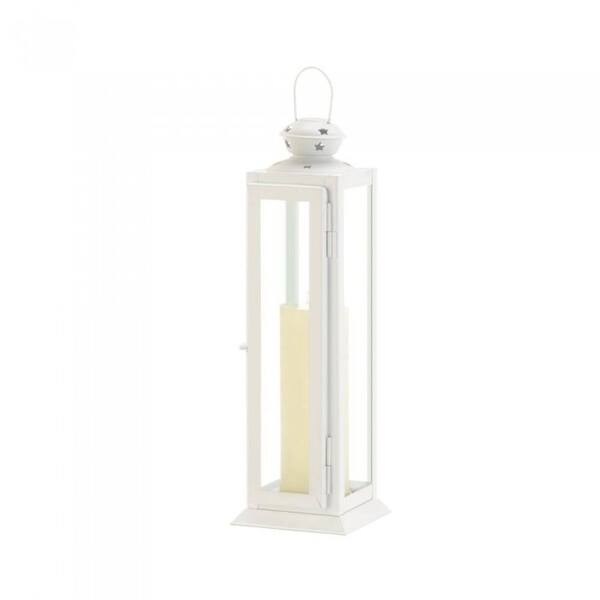 Shop Large Cutout Stars White Lantern Free Shipping On Orders