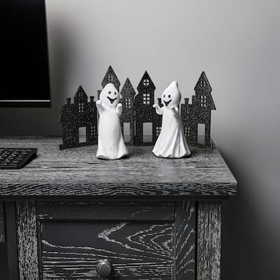 6.5" Resin Ghostly Ghost Set of 2